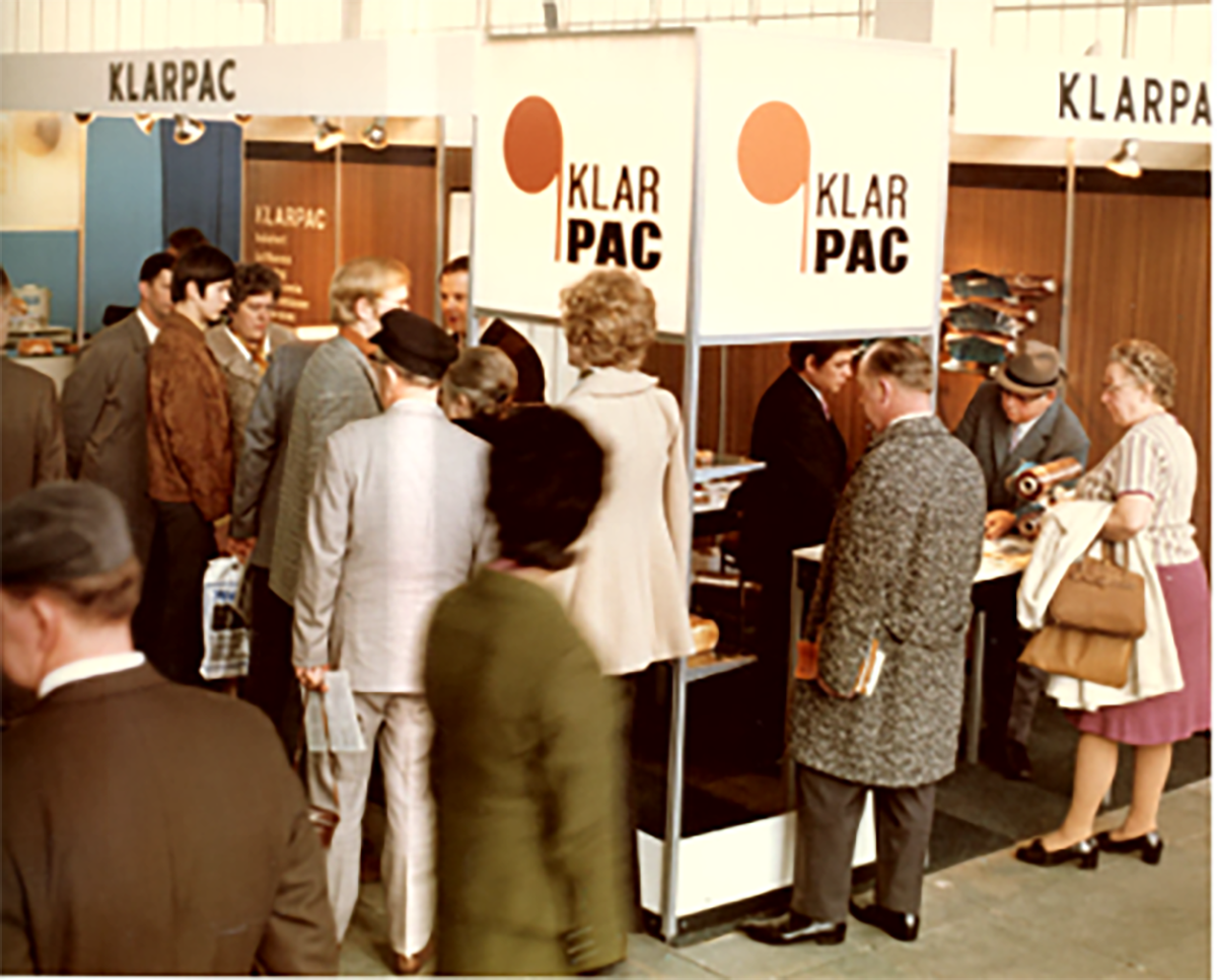 Klarpac Verkaufsstand auf einer Messe