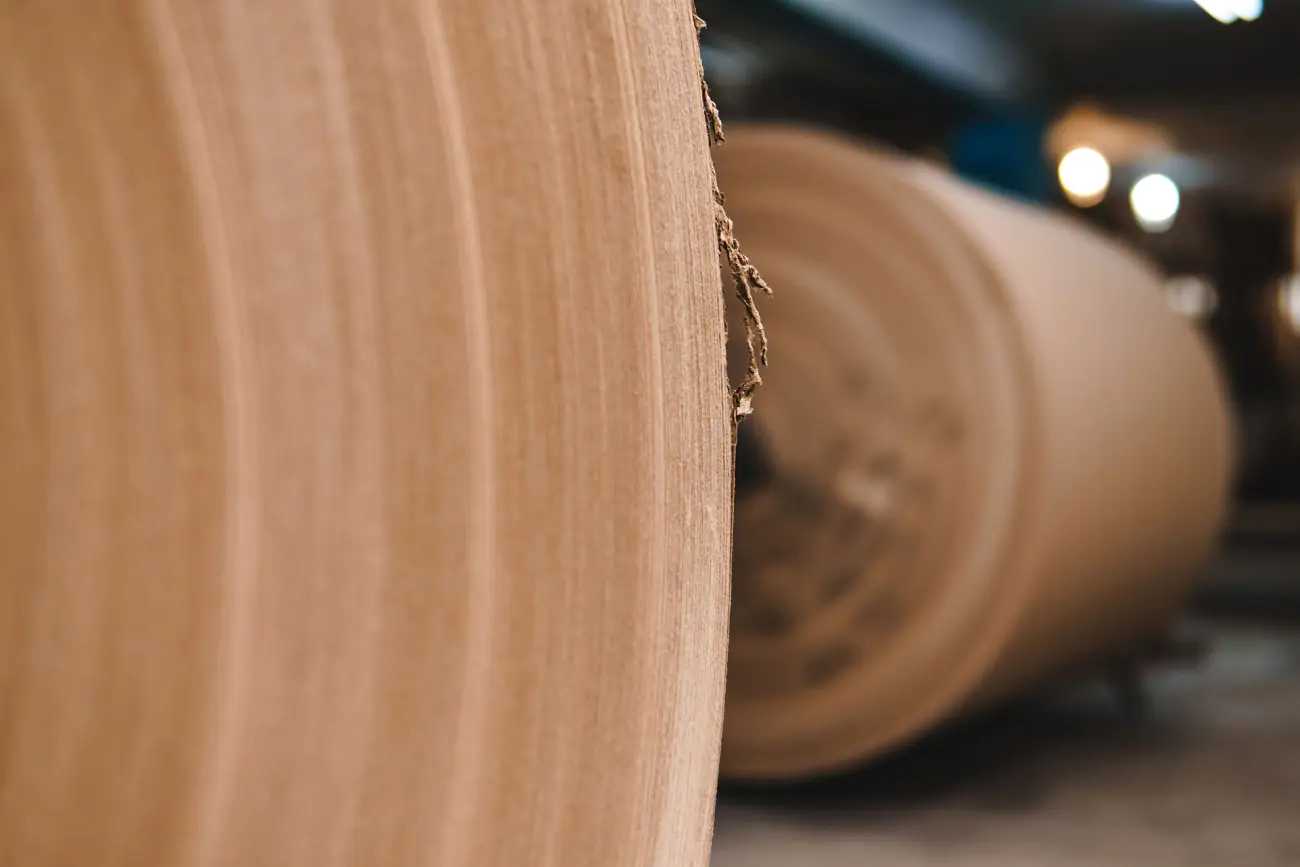 Die Verpackungen werden in der Fabrik aus nachwachsenden Rohstoffen hergestellt