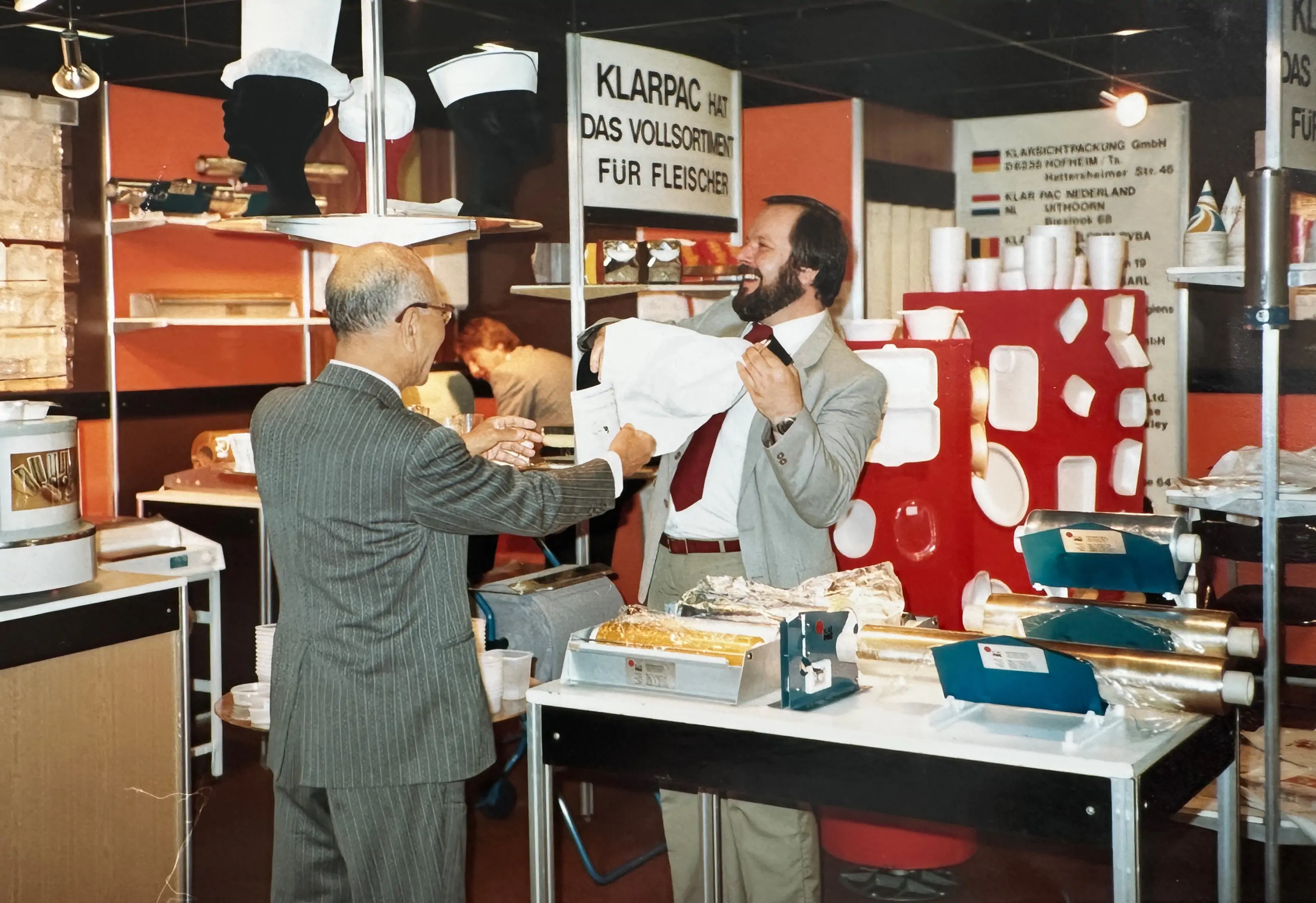 Klarpac im Jahr 1992 