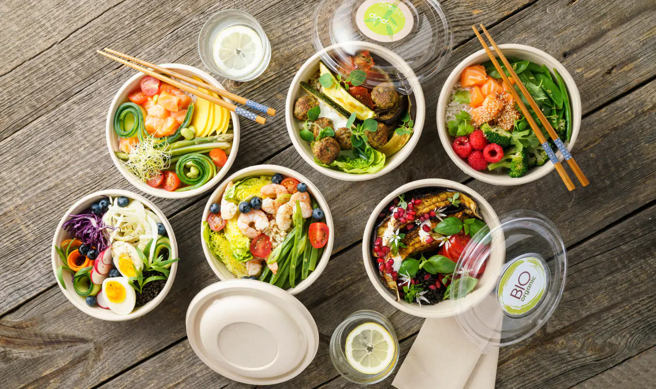 Bowlschale aus Bagasse