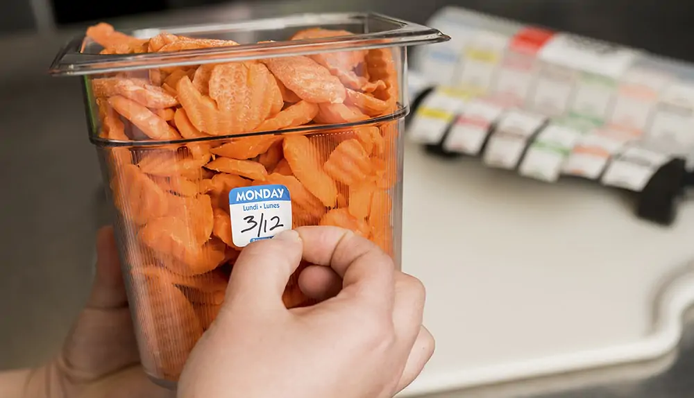 HACCP Etiketten Hygiene in der Gastro