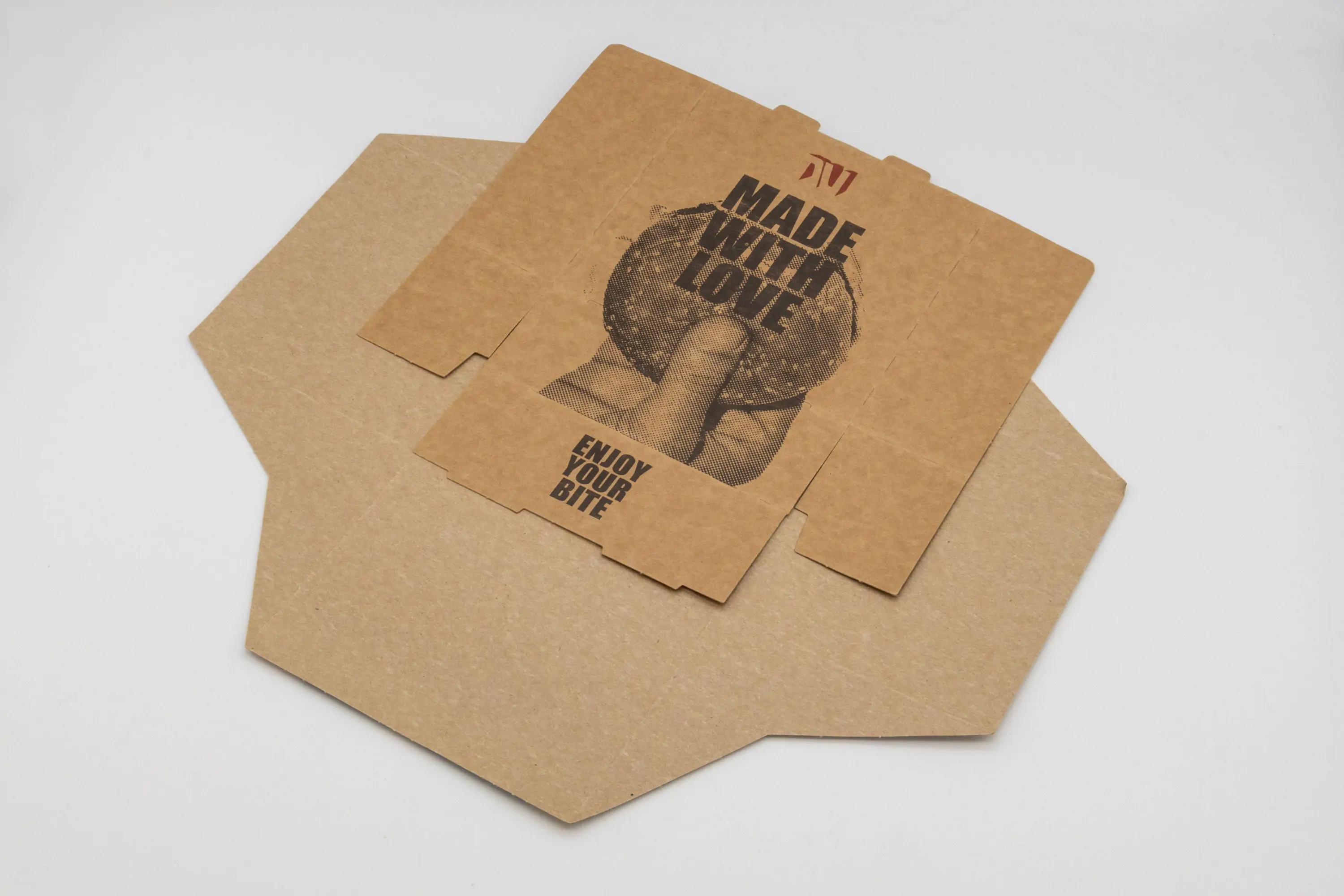 Borger-Box - ungefaltet und bedruckt