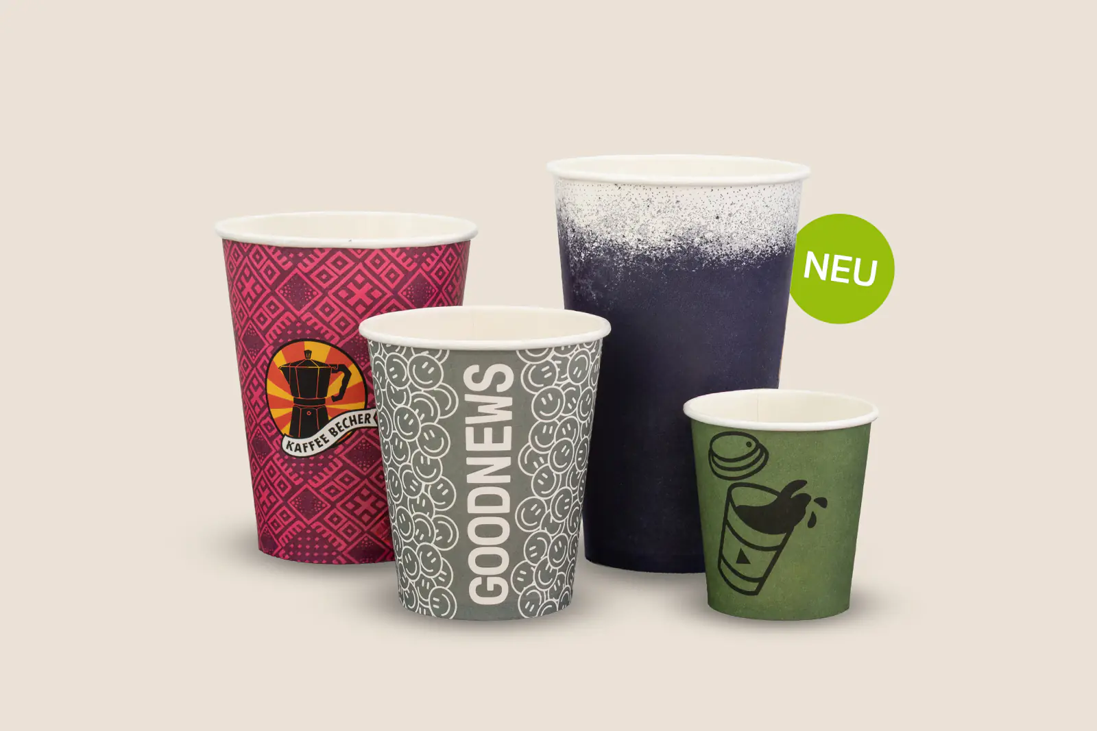 ZelluCup Becher plastikfrei gemäß SUPD